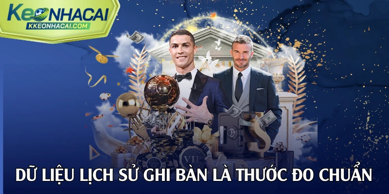 Dữ liệu lịch sử ghi bàn là thước đo quan trọng